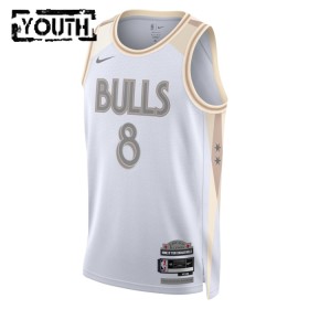 Dres Chicago Bulls Zach Lavine Nike 2024-25 City Edition Bijela Swingman - Dječji